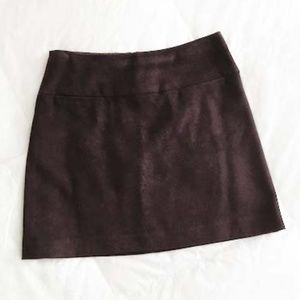 STEFANEL Plum Mini Skirt